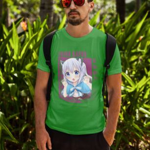 CHINO KAFUU Character Poster Tshirt