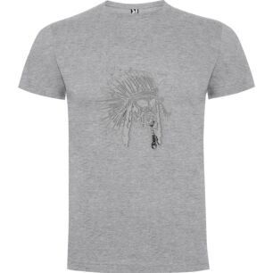 Chrome Warpaint Headdress Tshirt