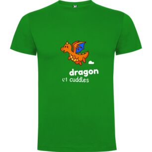 Cloudy Dragon Cuddles Tshirt