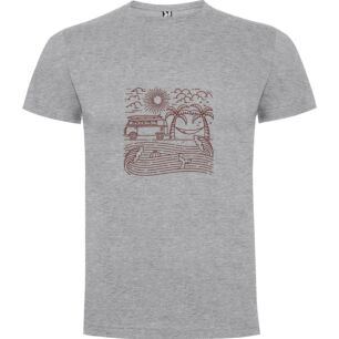 Coastal Van Sketch Tshirt