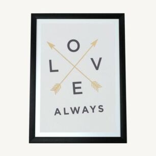 Love Always Framed Print