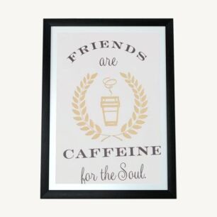 Caffeine for the Soul Framed Print