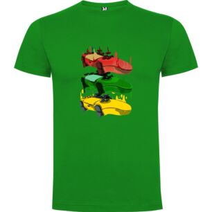 Color Stack Boats Tshirt