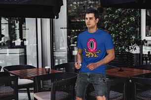 Colorful One-Eyed Tentacled Monster Tshirt