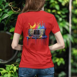 Colorful Technology Explosion Tshirt