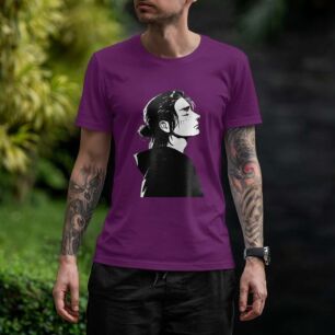 Contemplative Side Profile Tshirt