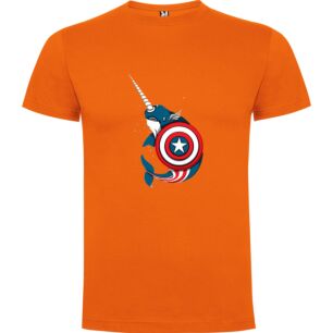 Cosmic Captain Whale Tshirt