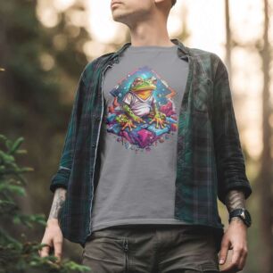 Cosmic Frog Adventure Tshirt