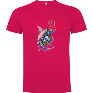 Cyber Heart Art Tshirt