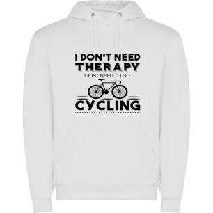 Cycling Heals My Soul Φούτερ με κουκούλα