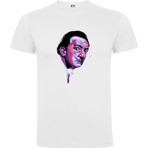 Dapper Dali's Stylish Portrait Tshirt