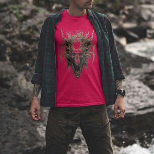 Dark Skull Forest Tshirt