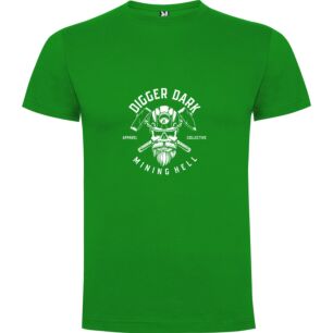 Dark Skull Helmet Design Tshirt