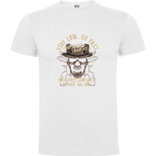 Deadly Cowboy Skull Tshirt