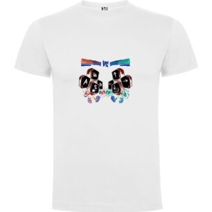 Dice Duel Techno Art Tshirt