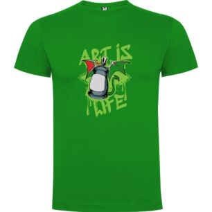 Dragon Art Bottle Tshirt