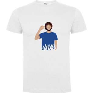 Dripping Bob Ross Tshirt