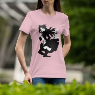 Dynamic Anime Character Illustration Tshirt