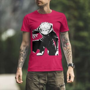 Dynamic Anime Character Pose Tshirt