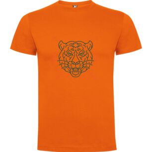 Dynamic Tiger Arrow Art Tshirt