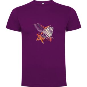 Eagle in Darkness: Illustration Tshirt