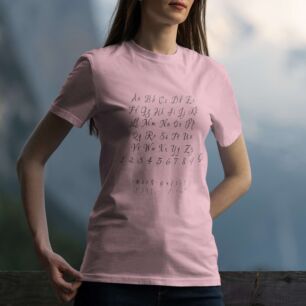 Elegant Calligraphy Font Set Tshirt