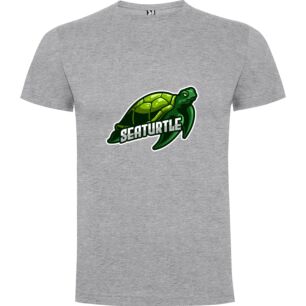 Enchanturtle: Cartoon Logo Leap Tshirt