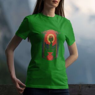 Ethereal Sunset Portrait Tshirt