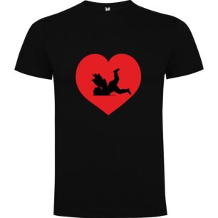 Fallen Heart Silhouette Tshirt