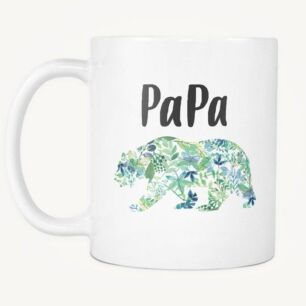 A Papa Bear Mug