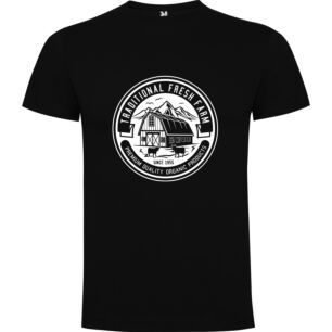 Farm heritage patch logo Tshirt