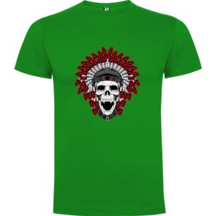 Feathered Sacred Skull Tshirt