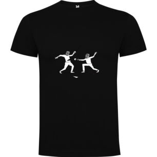 Fencing Fools Dueling Delightfully Tshirt