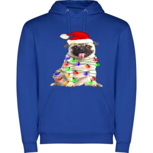 Festive Pug: LOL Surprise Φούτερ με κουκούλα