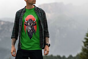 Fierce Bull Illustration Tshirt