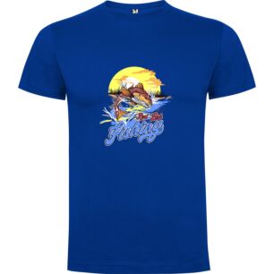 Fiery Bass Leap Tshirt