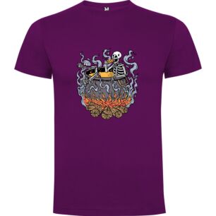 Fiery Skeleton Jazz Band Tshirt