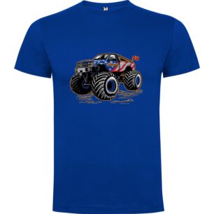 Flagged Fury Monster Truck Tshirt