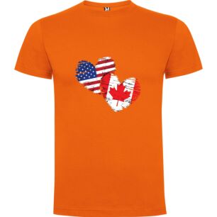 Flagged Hearts United Tshirt