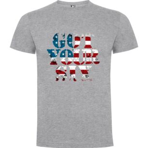 Flagged Six-Way Shirt Tshirt