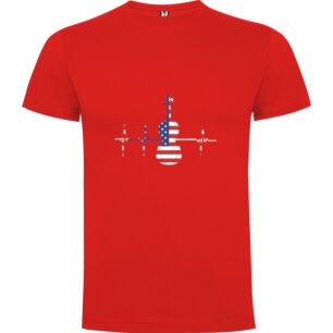 Flagged Violin Melodies Tshirt