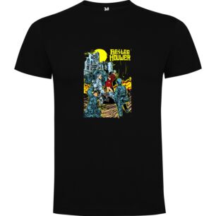 Flaming Metal Warriors Tshirt