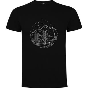 Floating Vista Ink Art Tshirt