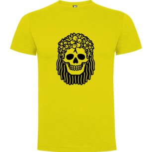 Flower Crowned Sacred Skull Tshirt