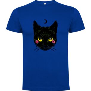 Flower-eyed Feline Majesty Tshirt