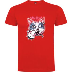 Fluffy Metal Cat Meow Tshirt