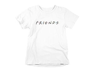 Friends Logo White T-Shirt