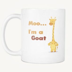 Moo I'm a Goat Mug