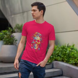 Futuristic Skull Artwork Tshirt