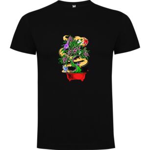 Galactic Bonsai Illustration Tshirt